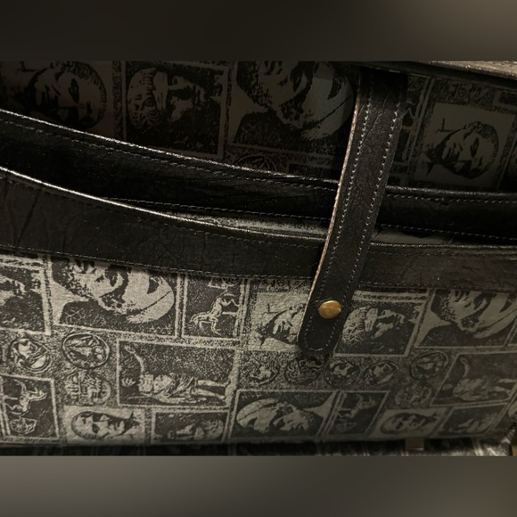 Vintage Hartmaan Belting Black Leather High End Men’s Briefcase Attaché RARE - Picture 13 of 16